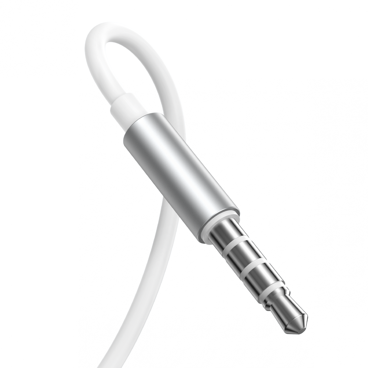 Joyroom Wired Series JR-EW03 wired in-ear ausinės - silver 4 Joyroom Wired Series JR-EW03 wired in-ear ausinės - silver 4