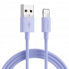 Kabelis Joyroom cable USB - Lightning charging / data transmission 1m Violetinis (S-1030M13)