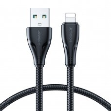 Joyroom cable USB - Lightning 2.4A 0.25 m Juodas (S-UL012A11)