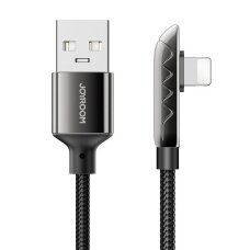 Kabelis Joyroom Gaming USB - Lightning 2.4A 1.2m Juodas (S-1230K3)