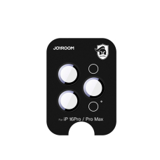 Joyroom JR-MFY0260 stiklo apsauga objektyvams iPhone 16 Pro/16 Pro Max – juoda