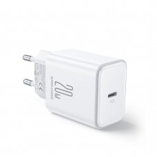 Joyroom JR-TCF06 USB C 20W PD charger | White