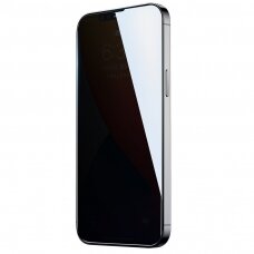 Ekrano apsauga Joyroom Knight 2.5D Privacy TG iPhone 13 Pro / iPhone 13 su Anti-Spy filtru, Juodais kraštais (JR-PF902)