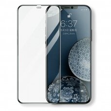 Joyroom Knight Series 2,5D full screen ceramics apsauginis stiklas iPhone 12 mini Juodas (JR-PF610)