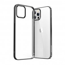 Dėklas Joyroom New Beautiful Series ultra thin case iPhone 12 Pro Max Juodas (JR-BP796)