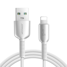 Joyroom S-A51 Cutting-Edge Series 3A USB-A / Lightning kabelis 1.2 m – pilkas