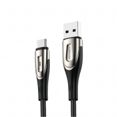 Kabelis Joyroom Sharp Series USB-A - USB-C 3A 1.2m Juodas (S-M411)