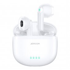 Ausinės Joyroom TWS earphones wireless ENC waterproof IPX4 Bluetooth 5.3 Baltos (JR-TL11)