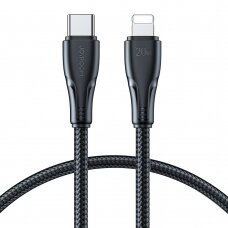 Joyroom USB C - Lightning 20W Surpass Series cable for fast charging and data transfer 0.25 m Juodas (S-CL020A11)