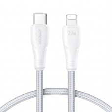 Joyroom USB C - Lightning 20W Surpass Series cable for fast charging and data transfer 0.25 m Baltas (S-CL020A11)