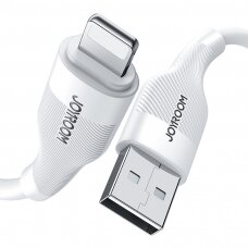 Kabelis Joyroom USB - Lightning 3A 1m Baltas (S-1030M12)