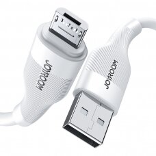 Kabelis Joyroom USB - micro USB 3A 1m Baltas (S-1030M12)