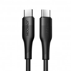 Kabelis Joyroom USB Type C - USB Type C 60W 3A 0.25m Juodas (S-02530M3 Black)