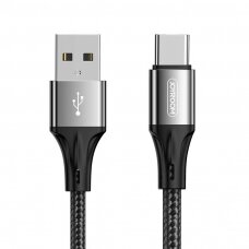 Joyroom USB - USB Type C Kabelis 3 A 1 m Juodas (S-1030N1)