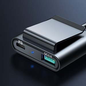 Automobilinis Įkroviklis Joyroom car charger 2xPD + 2xQC3.0 75W 1,5m Juodas (JR-CL05) 13 Automobilinis Įkroviklis Joyroom car charger 2xPD + 2xQC3.0 75W 1,5m Juodas (JR-CL05) 13