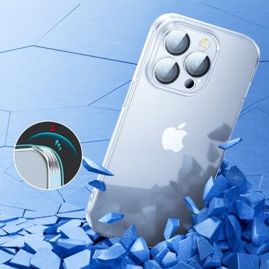 Dėklas Joyroom 14Q Case iPhone 14 Skaidrus su kameros apsauga (JR-14Q1 transparent) 3