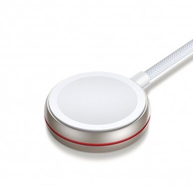 Joyroom 2 in 1 Lightning Kabelis inductive Įkroviklis Apple Watch 1.5m baltas (S-IW012) 7 Joyroom 2 in 1 Lightning Kabelis inductive Įkroviklis Apple Watch 1.5m baltas (S-IW012) 7