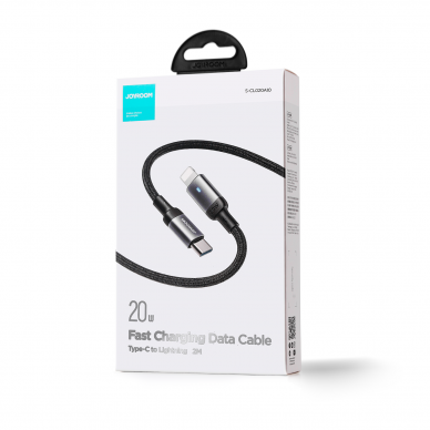 Joyroom cable USB C - Lightning 20W A10 Series 1.2 m Juodas (S-CL020A10) 4 Joyroom cable USB C - Lightning 20W A10 Series 1.2 m Juodas (S-CL020A10) 4