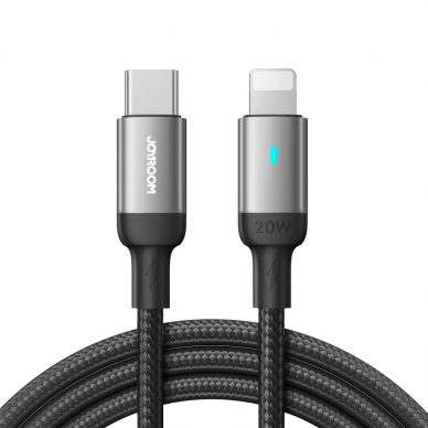 Joyroom cable USB C - Lightning 20W A10 Series 1.2 m Juodas (S-CL020A10) Joyroom cable USB C - Lightning 20W A10 Series 1.2 m Juodas (S-CL020A10)