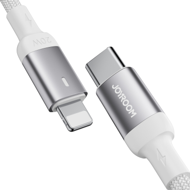 Joyroom cable USB C - Lightning 20W A10 Series 1.2 m white (S-CL020A10) 7 Joyroom cable USB C - Lightning 20W A10 Series 1.2 m white (S-CL020A10) 7