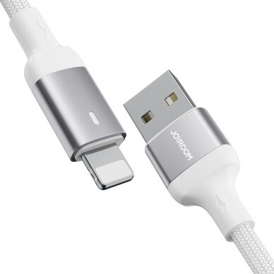 Joyroom cable USB - Lightning 2.4A A10 Series 2 m Baltas (S-UL012A10) 3