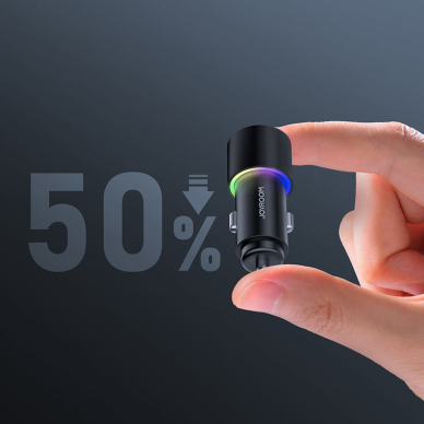 Įkroviklis Joyroom 2 x USB 24W Juodas (JR-CL10) 3 Įkroviklis Joyroom 2 x USB 24W Juodas (JR-CL10) 3