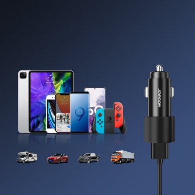 Įkroviklis Joyroom 2 x USB 24W Juodas (JR-CL10) 7 Įkroviklis Joyroom 2 x USB 24W Juodas (JR-CL10) 7