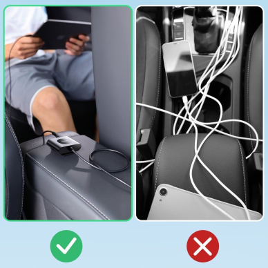 Automobilinis Įkroviklis Joyroom car charger 2xPD + 2xQC3.0 75W 1,5m Juodas (JR-CL05) 10 Automobilinis Įkroviklis Joyroom car charger 2xPD + 2xQC3.0 75W 1,5m Juodas (JR-CL05) 10