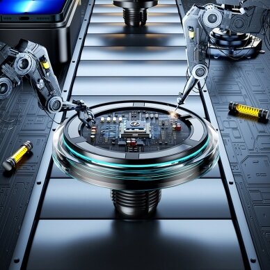 Laikiklis Joyroom Car Holder Qi Wireless Induction Charger 15W (MagSafe) Sidabrinis (JR-ZS291) 16 Laikiklis Joyroom Car Holder Qi Wireless Induction Charger 15W (MagSafe) Sidabrinis (JR-ZS291) 16