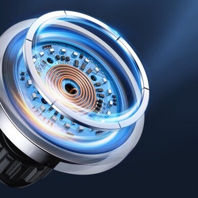 Laikiklis Joyroom Car Holder Qi Wireless Induction Charger 15W (MagSafe) Sidabrinis (JR-ZS291) 17 Laikiklis Joyroom Car Holder Qi Wireless Induction Charger 15W (MagSafe) Sidabrinis (JR-ZS291) 17