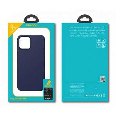 Dėklas Joyroom Color iPhone 12 Pro Max Tamsiai mėlynas (JR-BP800) 4