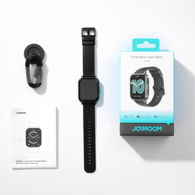 Joyroom JR-FT3S Fit-Life išmanusis laikrodis su skambučių funkcija – pilkas 7