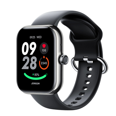 Joyroom JR-FT5 Plus Fit-Life išmanusis laikrodis su skambučių funkcija – juodas