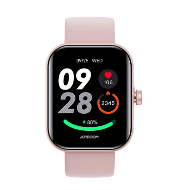 Joyroom JR-FT5 Plus Fit-Life išmanusis laikrodis su skambučių funkcija – rožinis 1