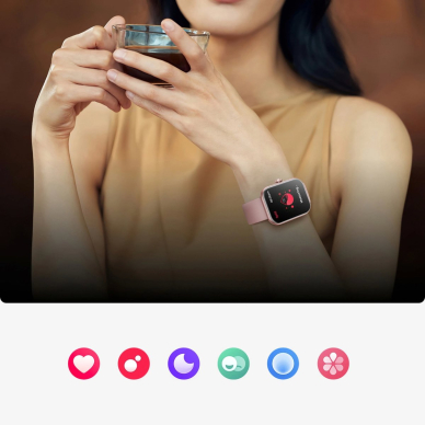 Joyroom JR-FT5 Plus Fit-Life išmanusis laikrodis su skambučių funkcija – rožinis 12