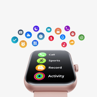 Joyroom JR-FT5 Plus Fit-Life išmanusis laikrodis su skambučių funkcija – rožinis 13 Joyroom JR-FT5 Plus Fit-Life išmanusis laikrodis su skambučių funkcija – rožinis 13