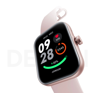 Joyroom JR-FT5 Plus Fit-Life išmanusis laikrodis su skambučių funkcija – rožinis 4