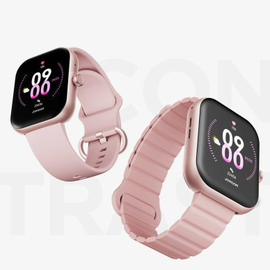 Joyroom JR-FT5 Plus Fit-Life išmanusis laikrodis su skambučių funkcija – rožinis 5