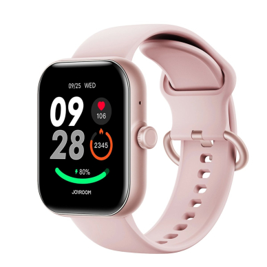 Joyroom JR-FT5 Plus Fit-Life išmanusis laikrodis su skambučių funkcija – rožinis