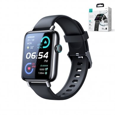Joyroom Fit-Life Series smartwatch with call answering function IP68 black (JR-FT5) 1