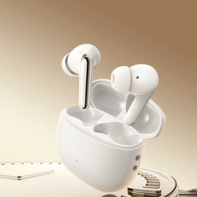 Joyroom JR-FN1 Funpods belaidės in-ear TWS Bluetooth 5.4 ANC ENC ausinės – baltos 11