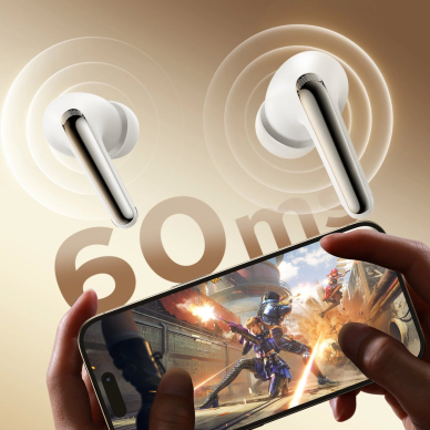 Joyroom JR-FN1 Funpods belaidės in-ear TWS Bluetooth 5.4 ANC ENC ausinės – baltos 15
