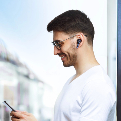 Joyroom JR-FN2 Funpods in-ear TWS ausinės su Bluetooth 5.4, ANC funkcija, IP54 apsauga – juodos 8