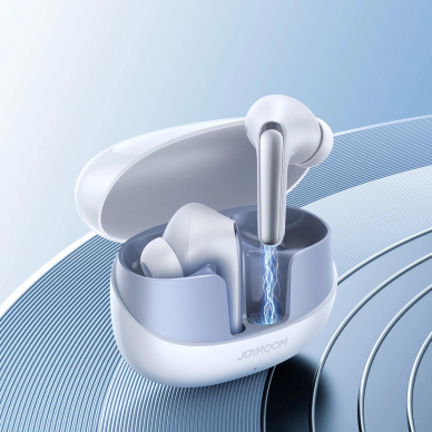 Joyroom JR-FN2 Funpods in-ear TWS ausinės su Bluetooth 5.4, ANC funkcija, IP54 apsauga – baltos 11