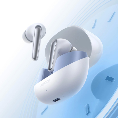 Joyroom JR-FN2 Funpods in-ear TWS ausinės su Bluetooth 5.4, ANC funkcija, IP54 apsauga – baltos 13