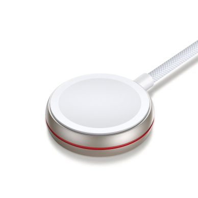 Indukcinis įkroviklis Joyroom S-IW011 skirtas Apple Watch 1.2m – baltas 3