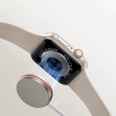 Joyroom S-IW011 indukcinis įkroviklis skirtas Apple Watch, 1.2 m – baltas 7
