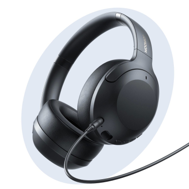 Joyroom JR-JH2 J-Head Series belaidės ausinės su ANC Bluetooth – juodos 13