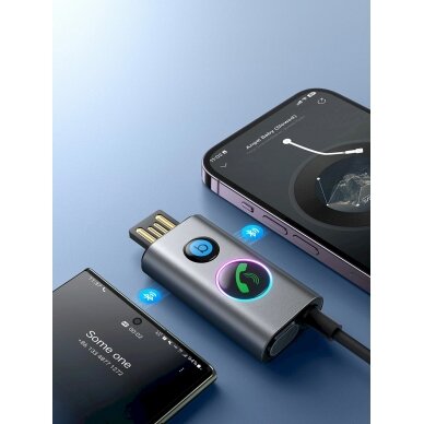 Joyroom JR-CB7 belaidis automobilinis imtuvas – pilkas 9 Joyroom JR-CB7 belaidis automobilinis imtuvas – pilkas 9