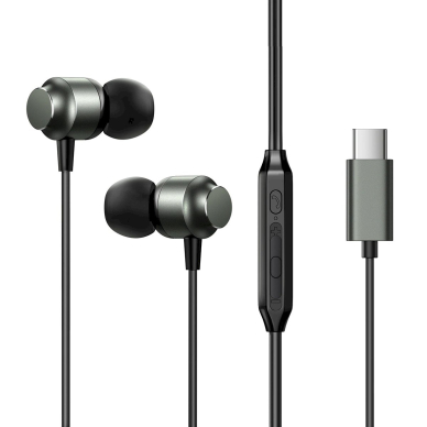 Joyroom JR-EC06 USB-C in-ear ausinės – pilkos